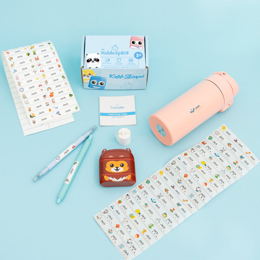 KiddoStempel 2.0 - Komplettes Stempelset