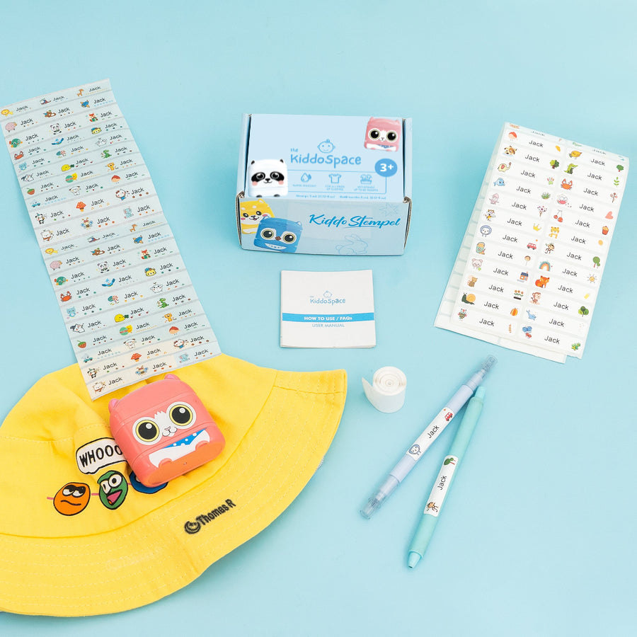 KiddoStempel 2.0 - Komplettes Stempelset
