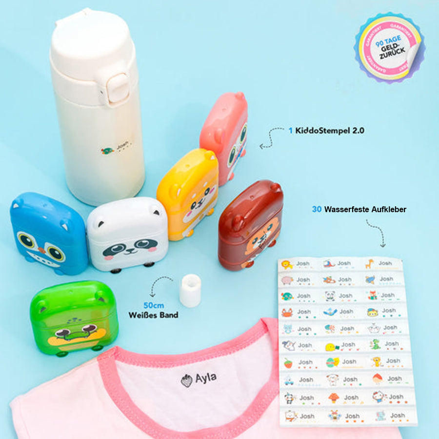 KiddoStempel 2.0 - Stempel-Starterpaket