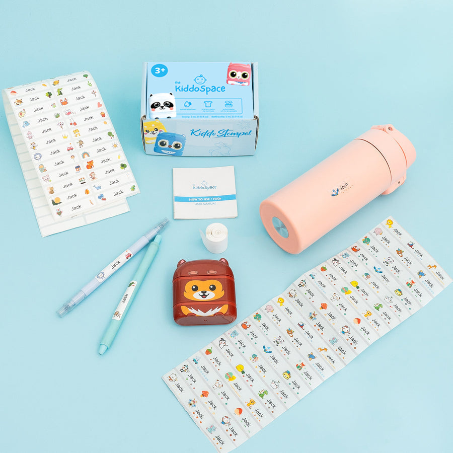 KiddoStempel 2.0 - Komplettes Stempelset