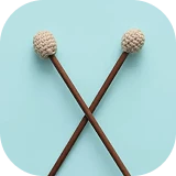 2x Schlägel mit weicher Spitze