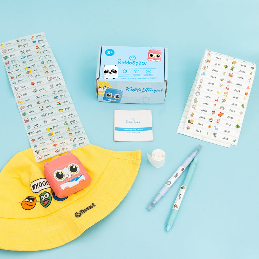 KiddoStempel 2.0 - Komplettes Stempelset