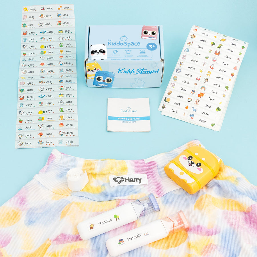 KiddoStempel 2.0 - Komplettes Stempelset