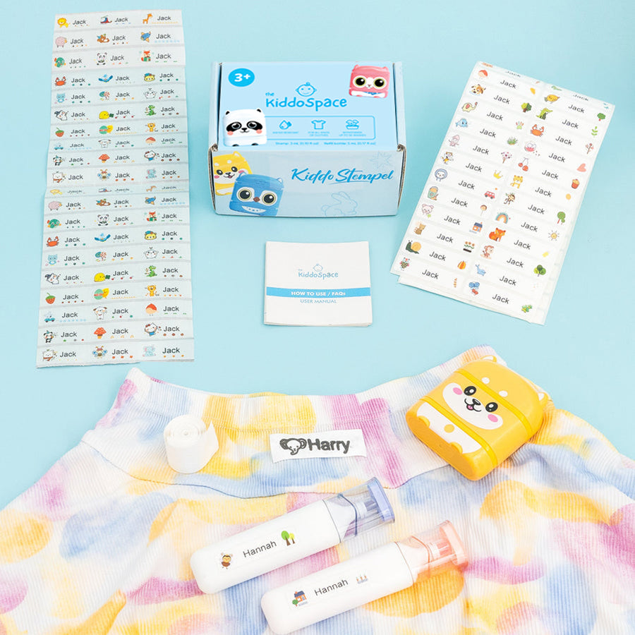 KiddoStempel 2.0 - Komplettes Stempelset