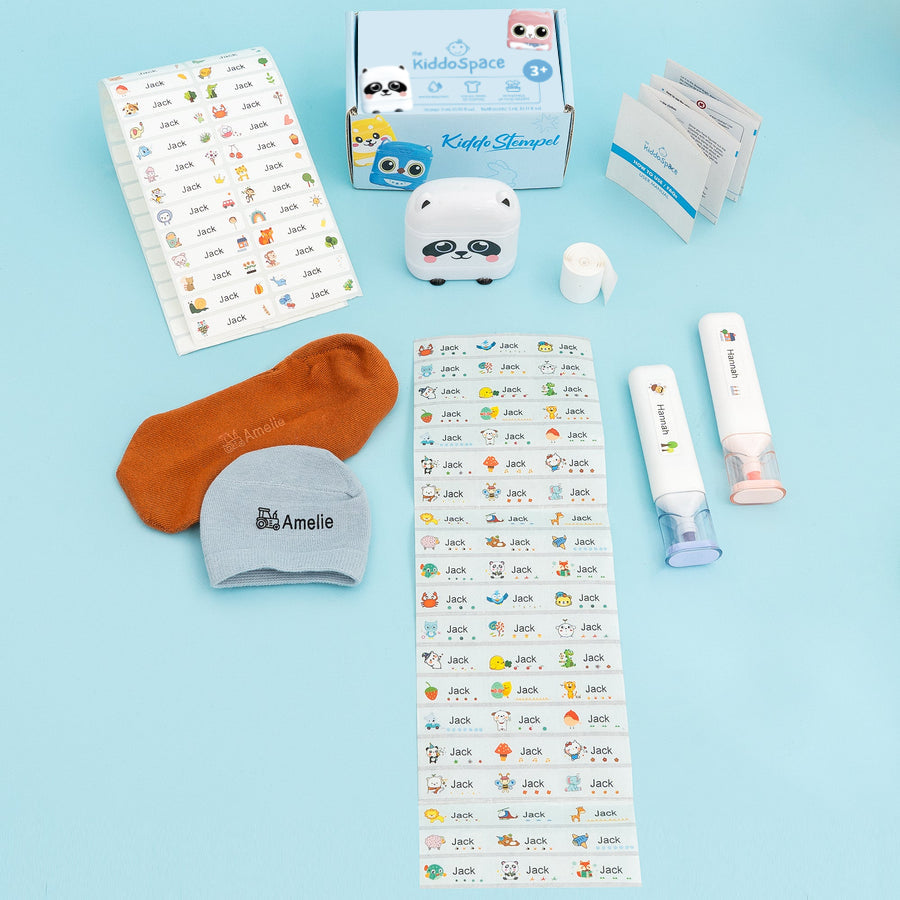 KiddoStempel 2.0 - Komplettes Stempelset