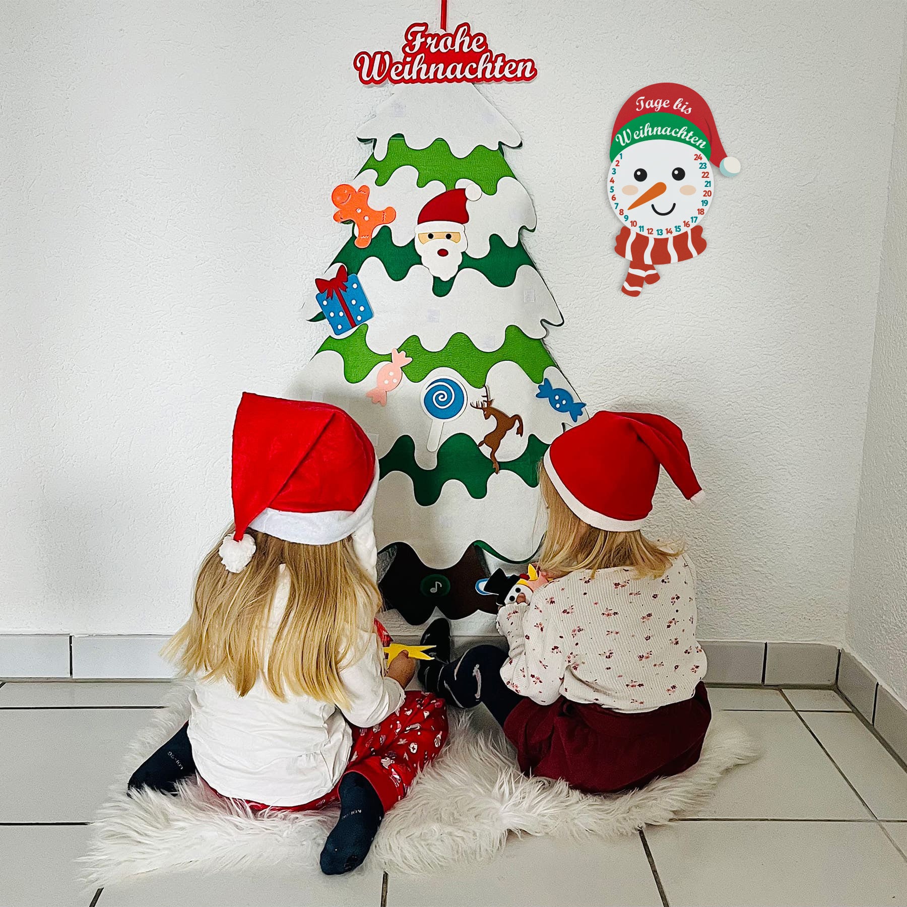 KiddoSpace™ Weihnachtsbaum für Kinder