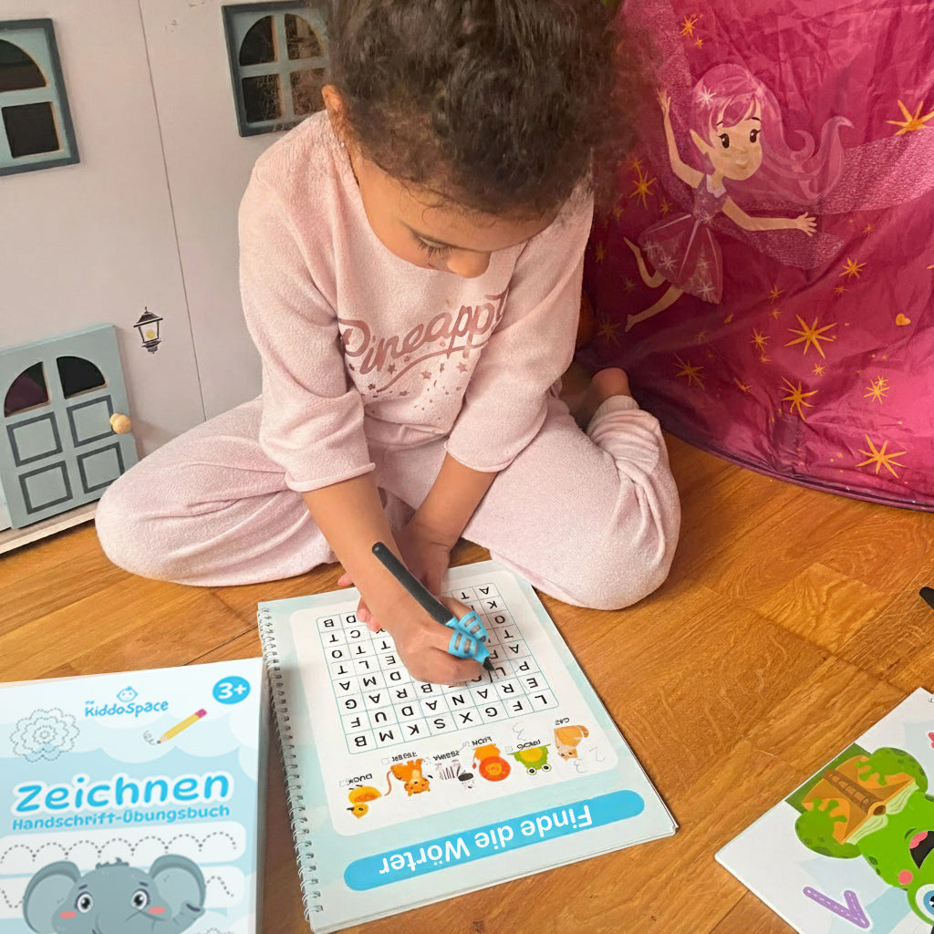 Set di esercizi di scrittura a mano KiddoSpace
