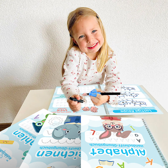 Set di esercizi di scrittura a mano KiddoSpace