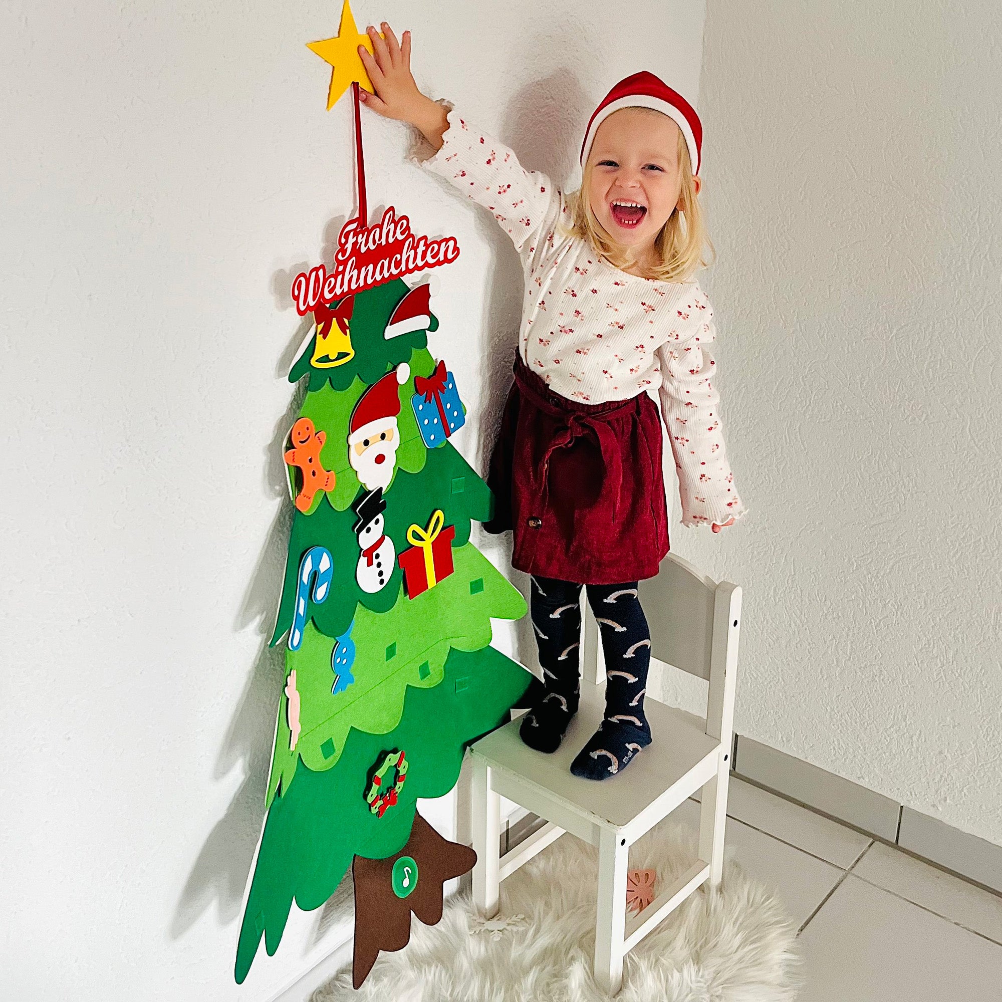 KiddoSpace™ Weihnachtsbaum für Kinder