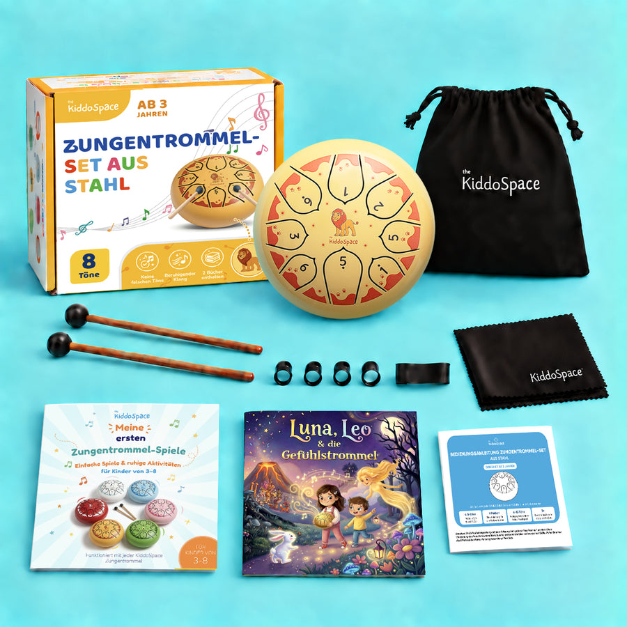 KiddoSpace™ Stahl-Zungentrommel
