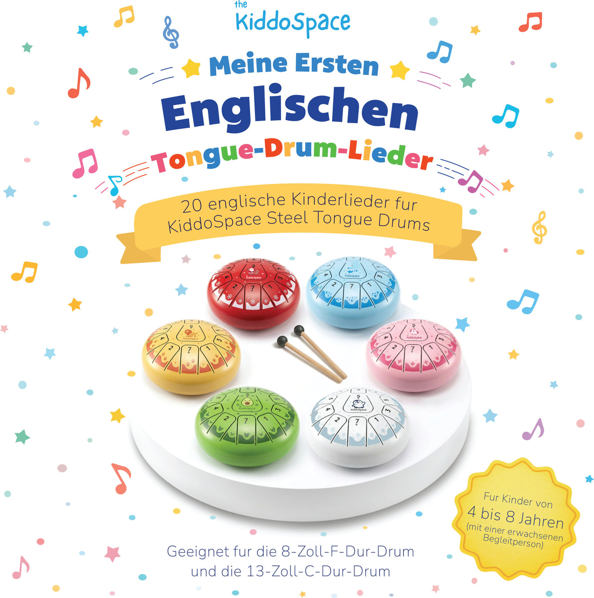 Meine ersten englischen Tongue-Drum-Lieder
