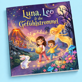 1x Luna, Leo & die Gefühlstrommel – Illustriertes Geschichtenbuch