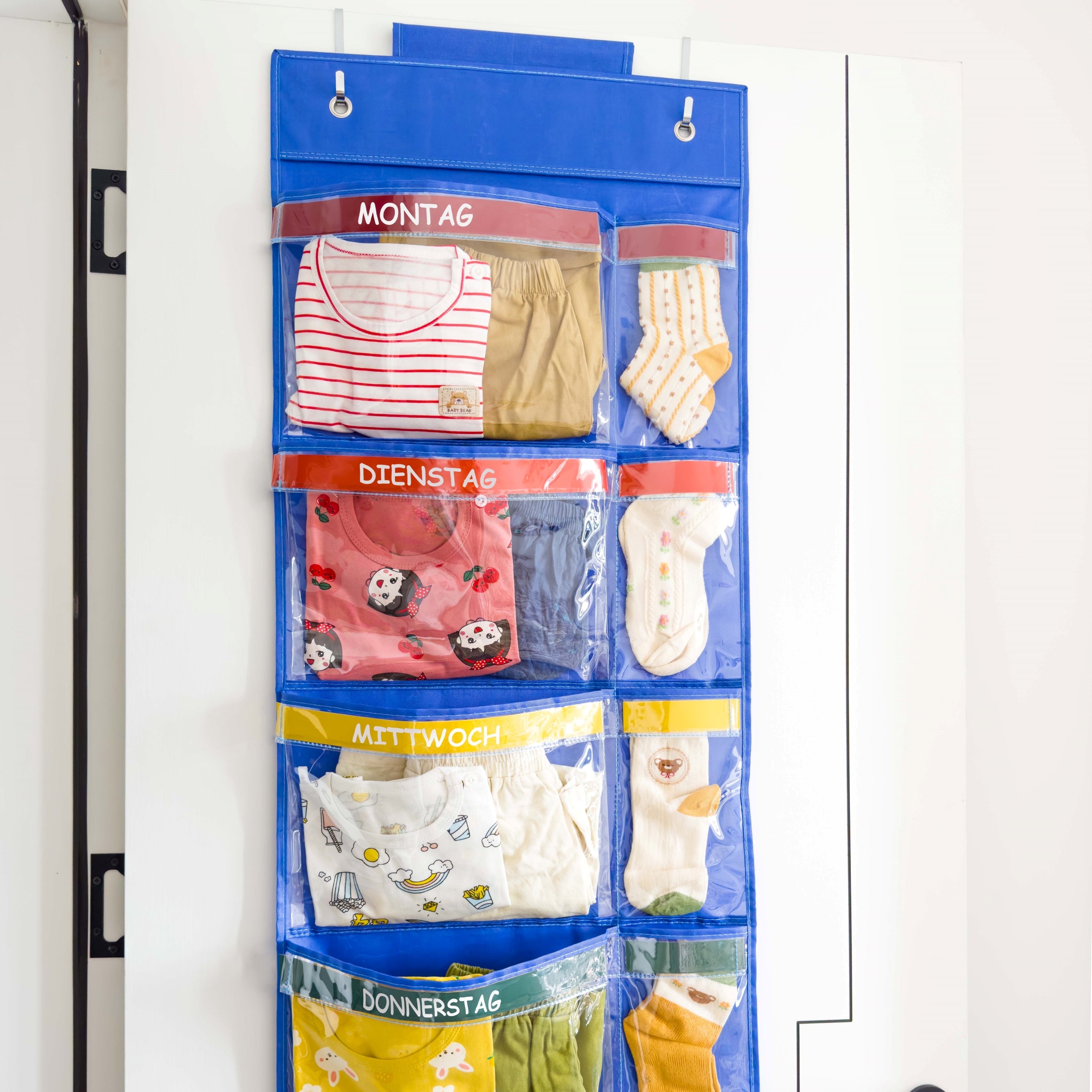 KiddoSpace™ - Wöchentlicher Organizer für Kinderkleidung