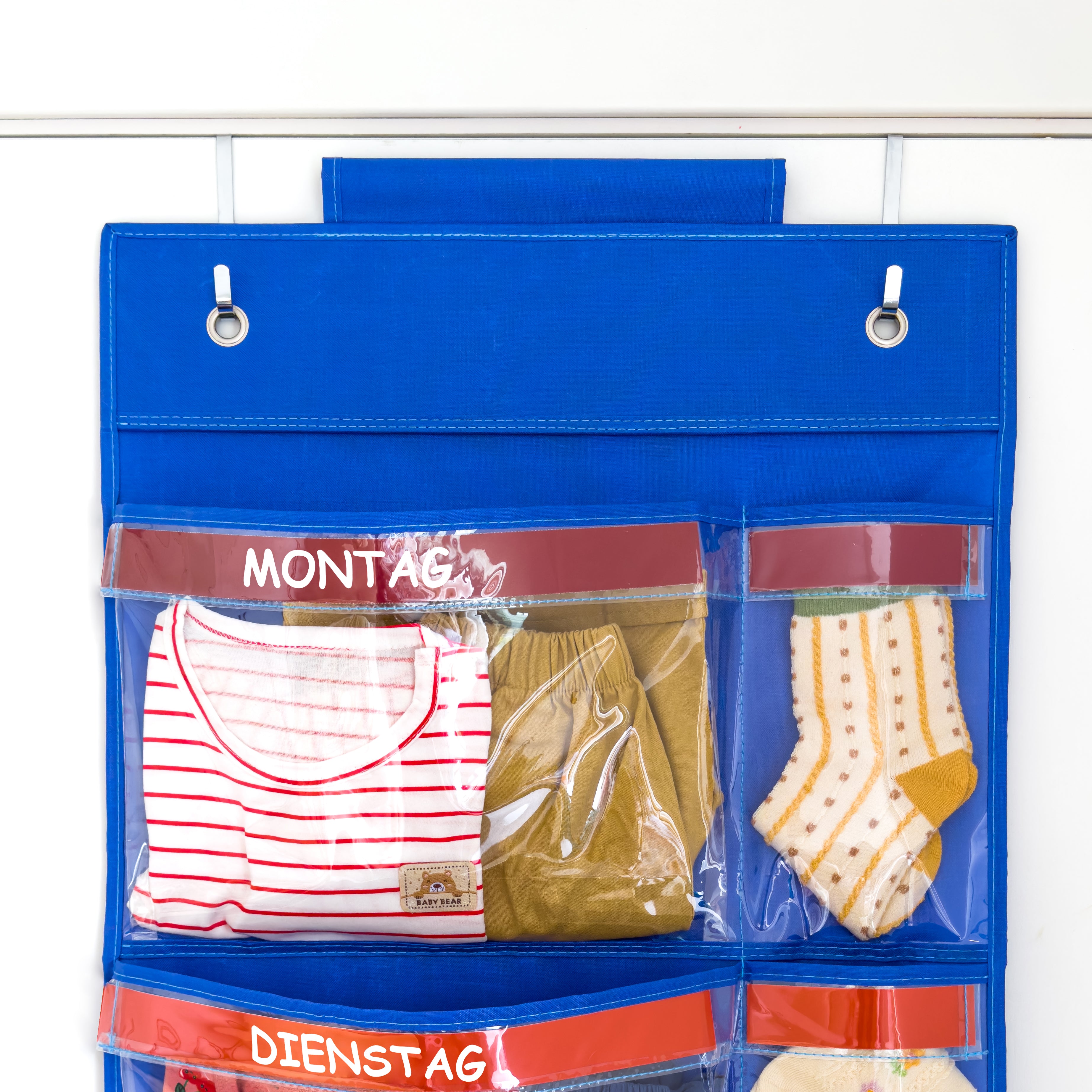 KiddoSpace™ - Wöchentlicher Organizer für Kinderkleidung